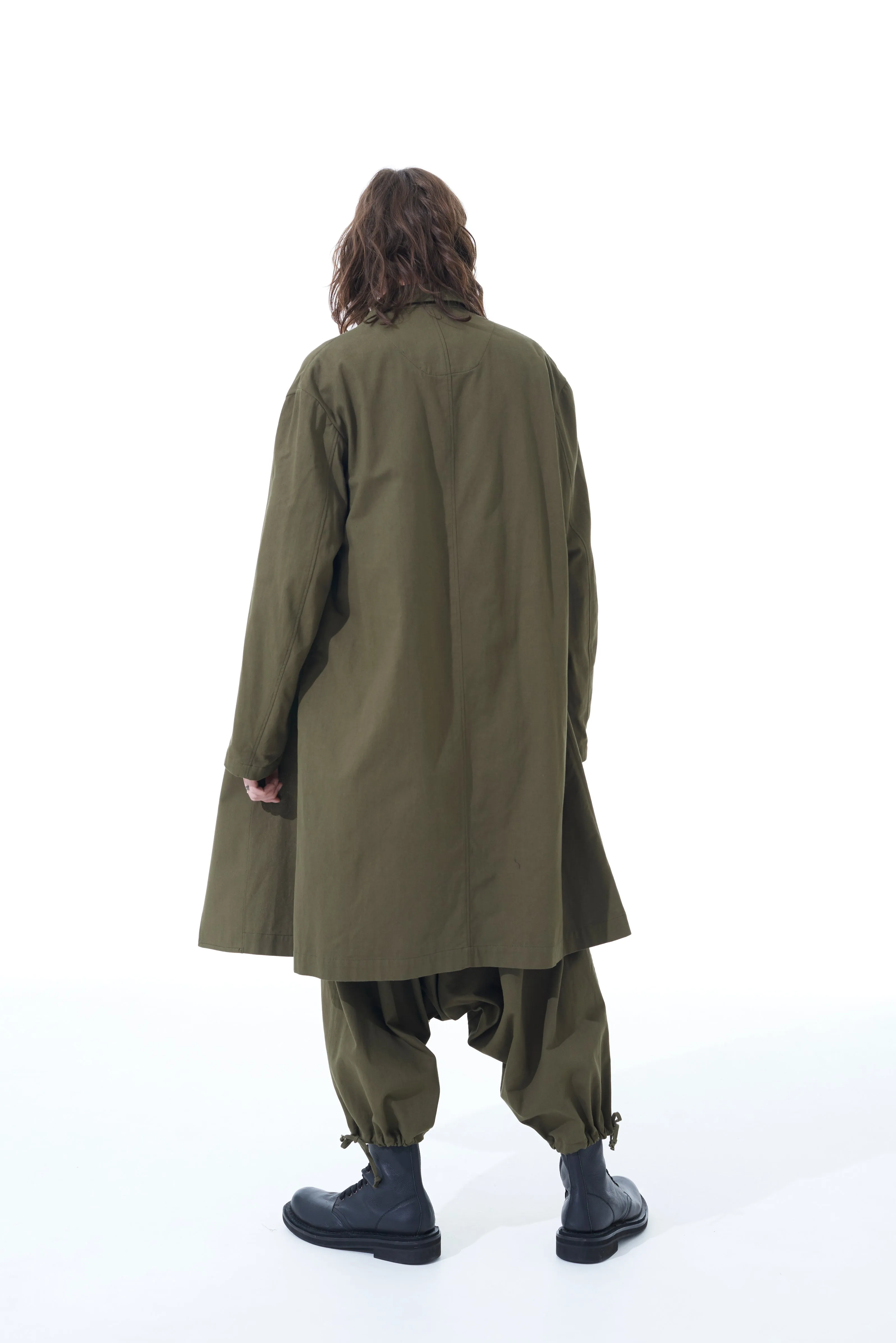 20/COTTON TWILL LONG COAT