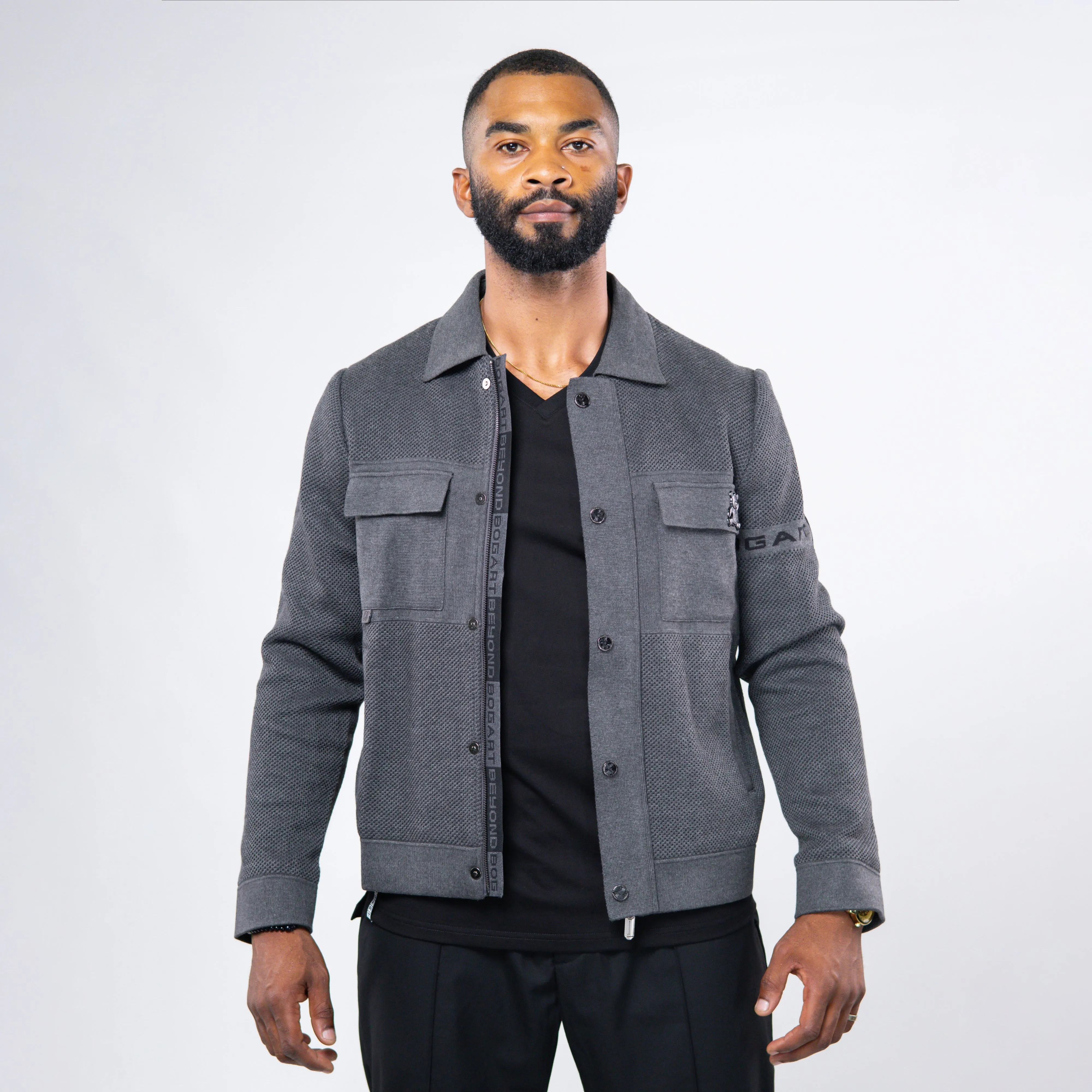 Bogart Beyond Collection Textured cardigan