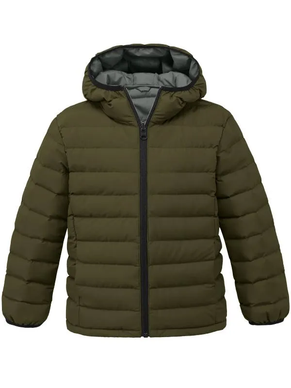 Boy's Packable Lightweight Winter Coat Hooded Quilted Puffer Jacket