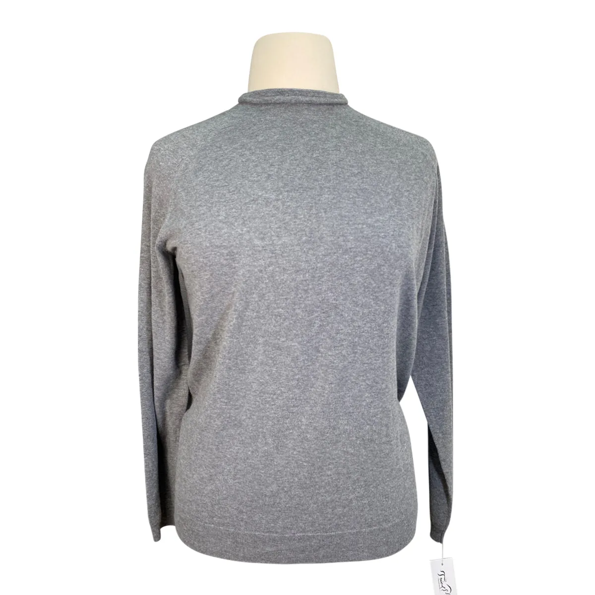 Callidae 'The Lightweight Mock' L/S Shirt in Pewter - Women's XL