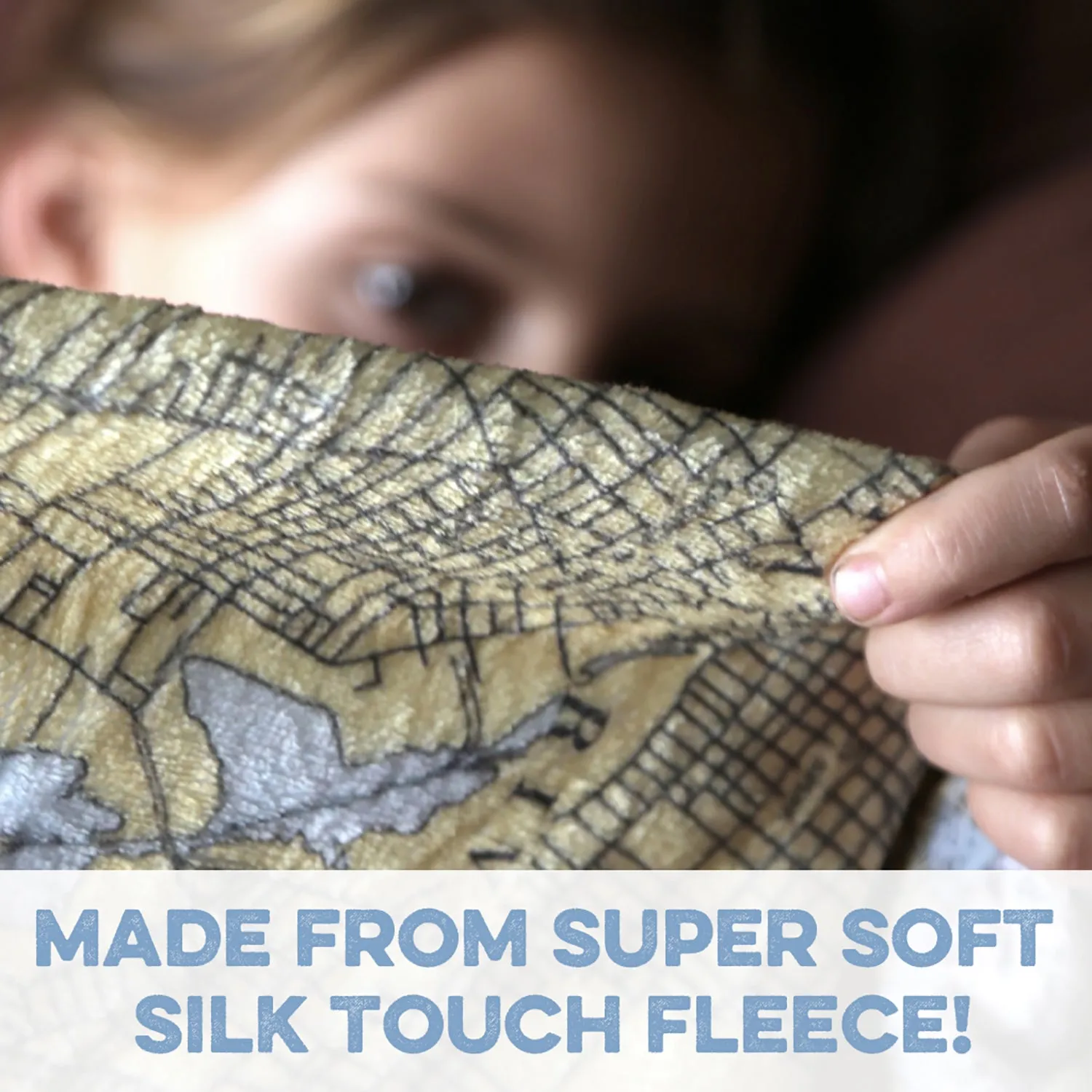 Cape Cod & The Islands Hometown-Style Map Blanket