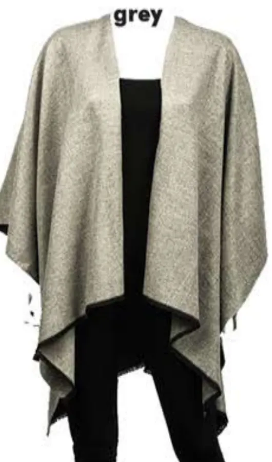 Cashmere Cape Ruana