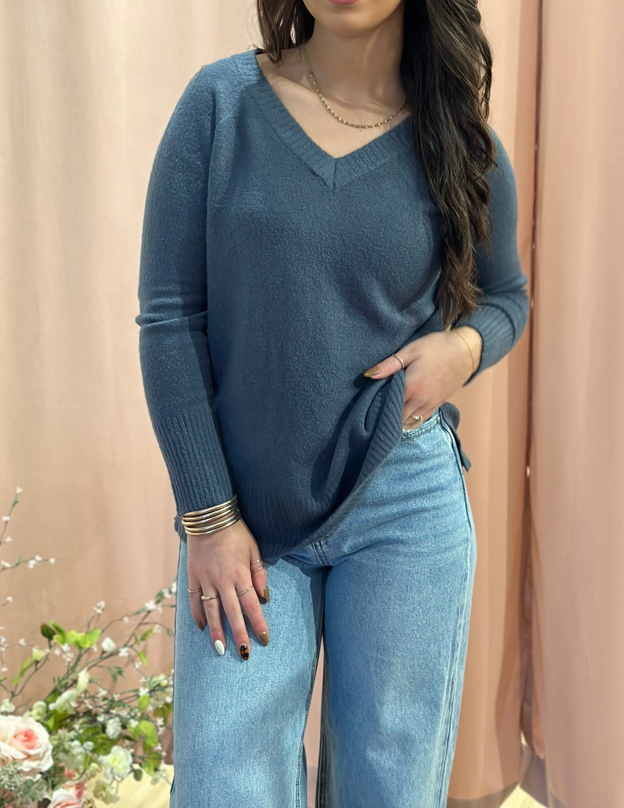 Classic V-Neck Sweater