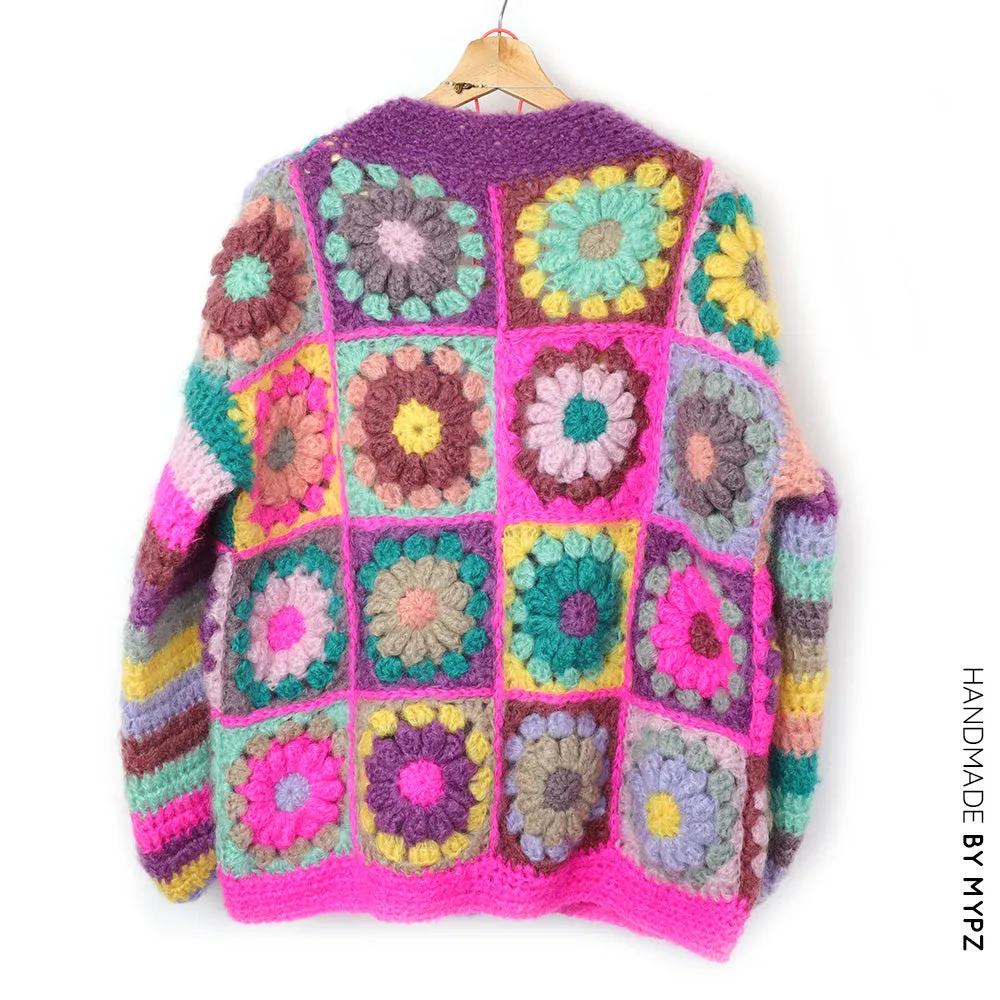 Crochet kit - MYPZ 3D Granny Cardigan Sunflower (ENG-NL)