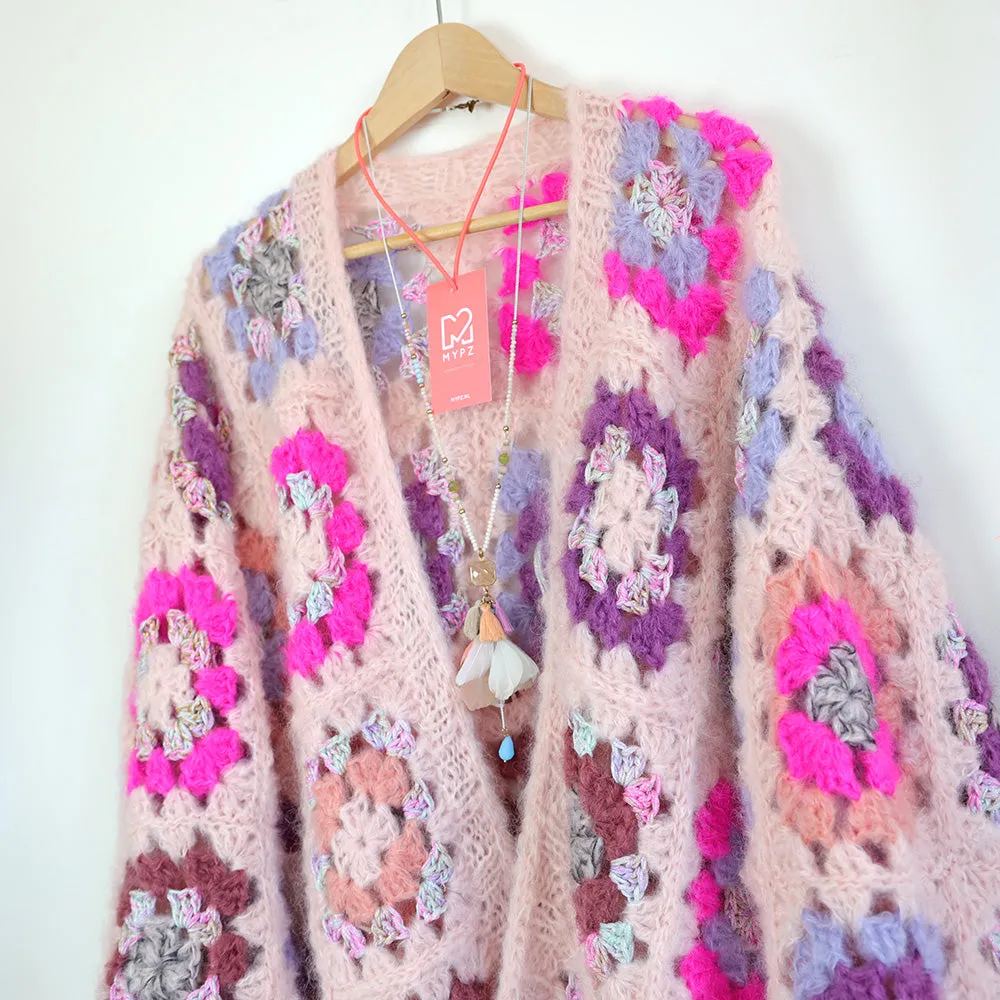 Crochet kit - MYPZ Granny square bomber cardigan Rosalie (ENG-NL)