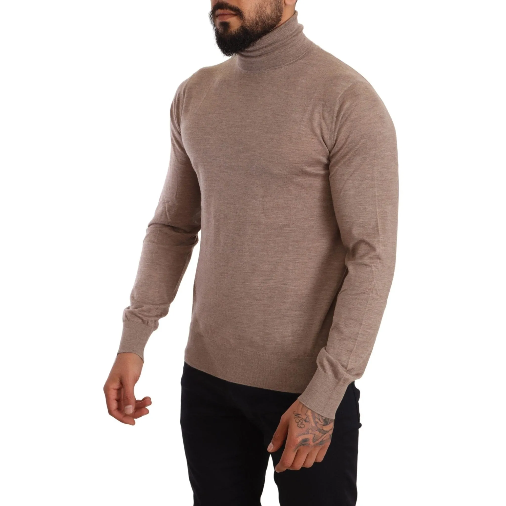 Dolce & Gabbana Elegant Cashmere Turtleneck Sweater