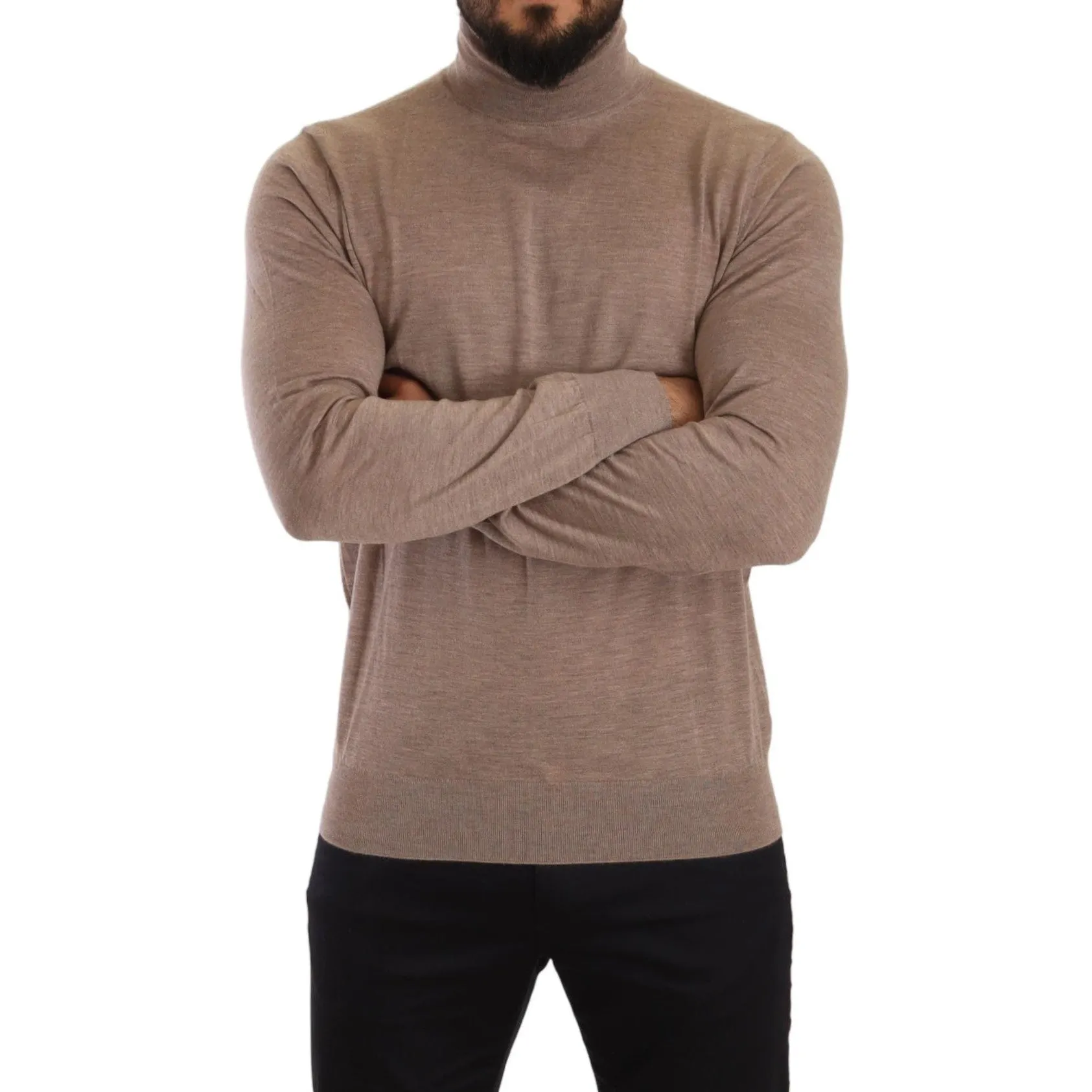 Dolce & Gabbana Elegant Cashmere Turtleneck Sweater