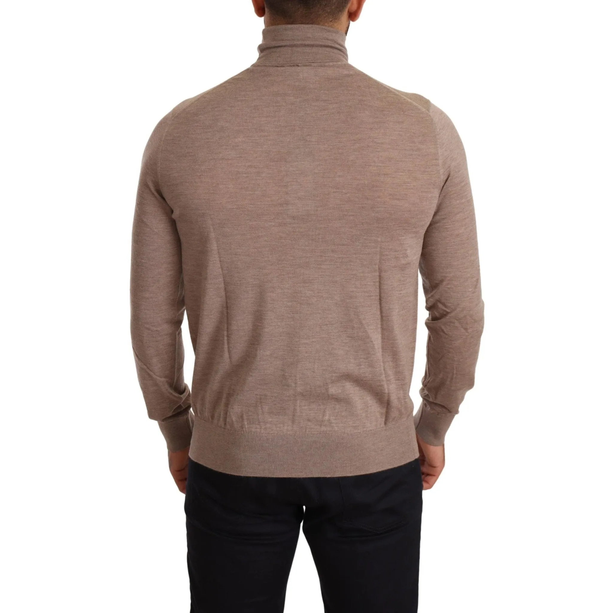 Dolce & Gabbana Elegant Cashmere Turtleneck Sweater