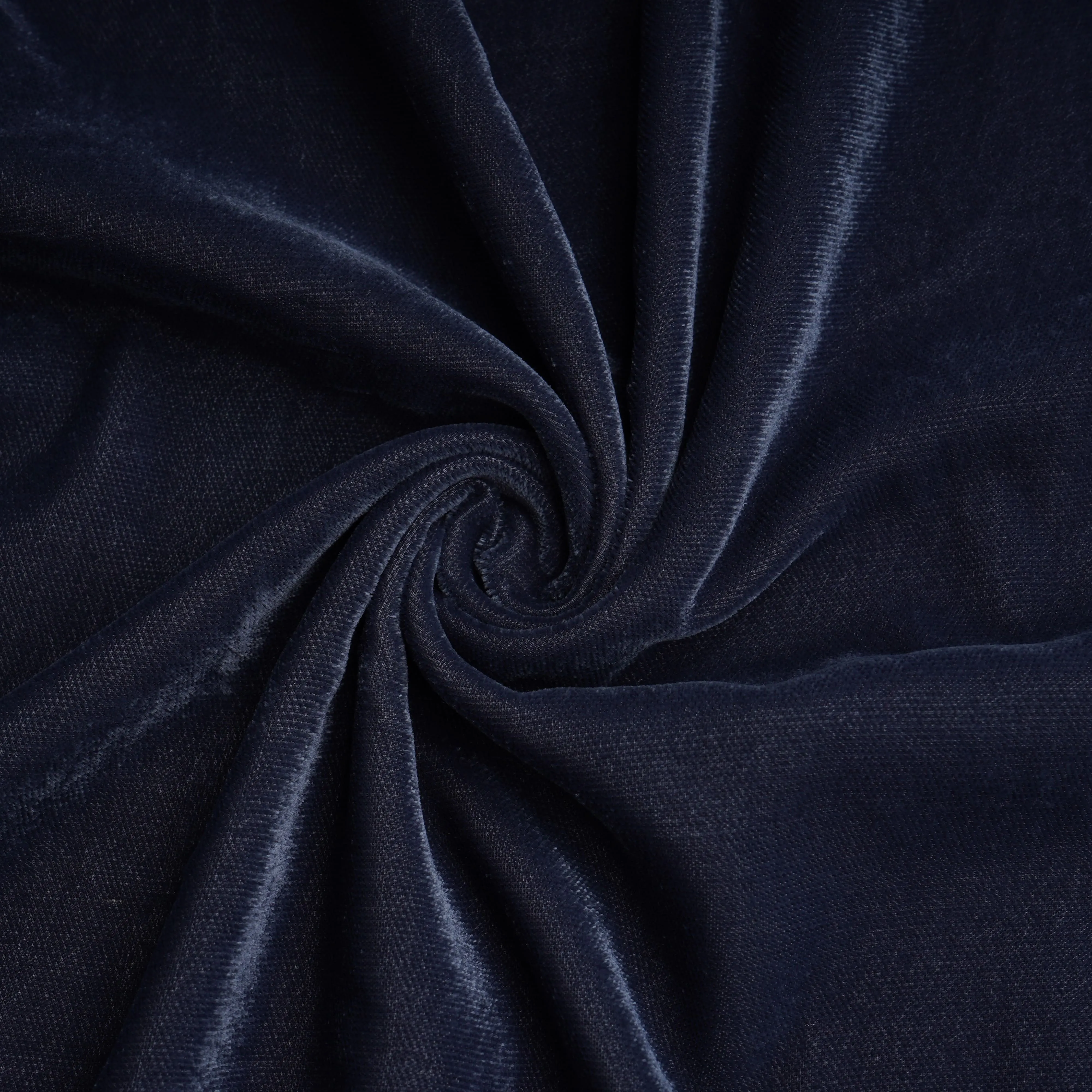 Grey Solid Velvet Fabric 20932