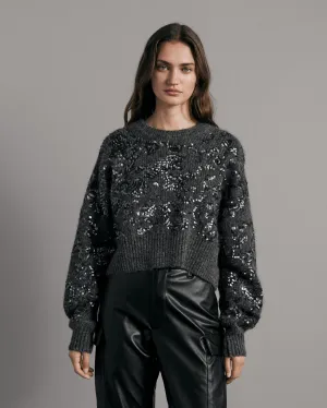 Liza Sequin Sweater