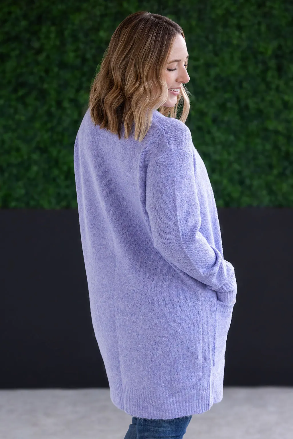 Madison Cozy Cardigan - Lavender by Michelle Mae