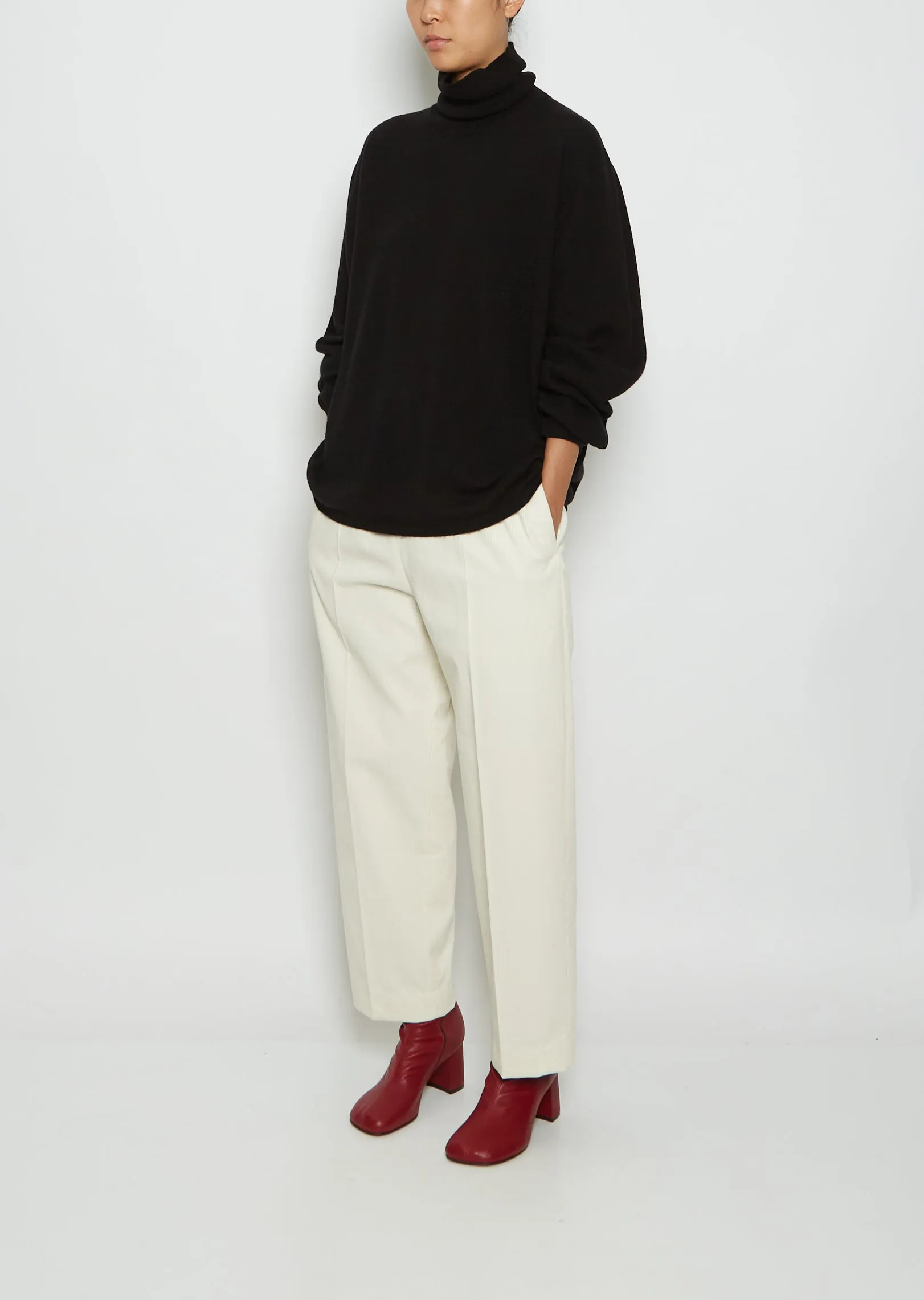 Mambo High Neck Cashmere Sweater