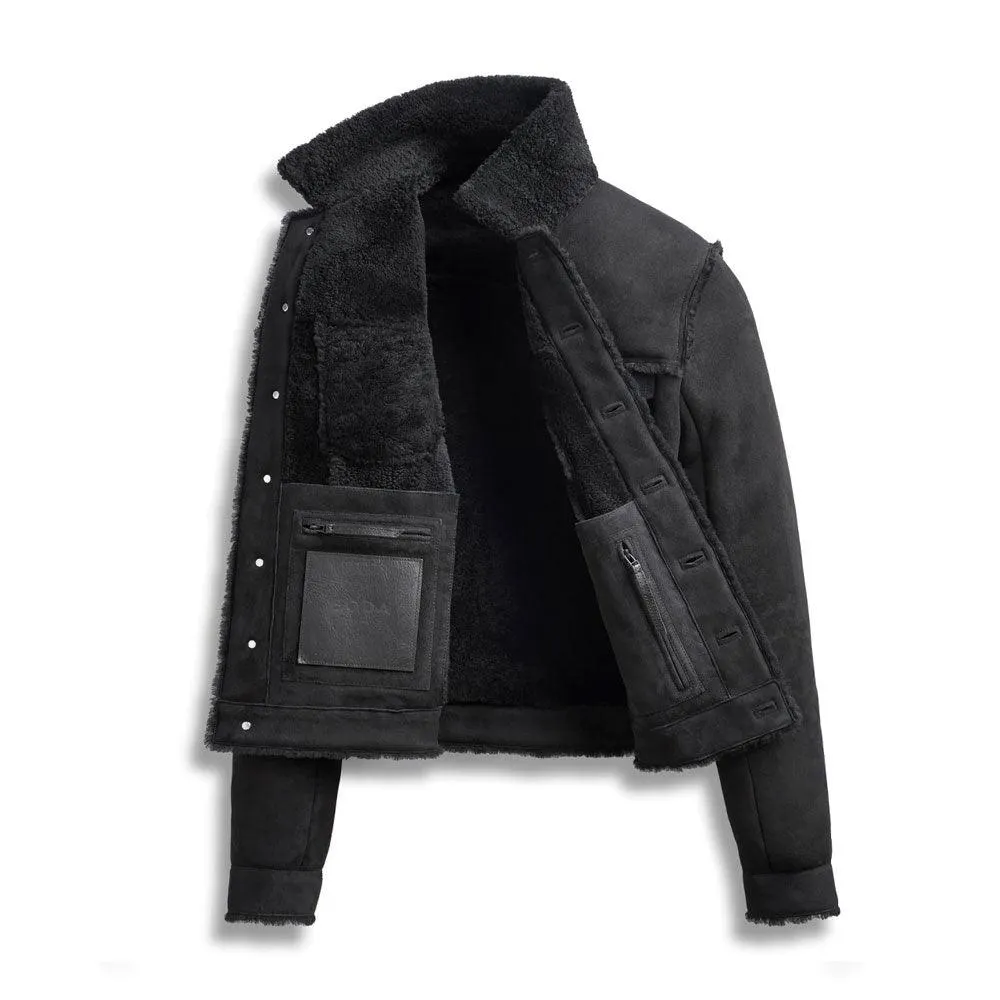 Men's Shearling leather Jacket