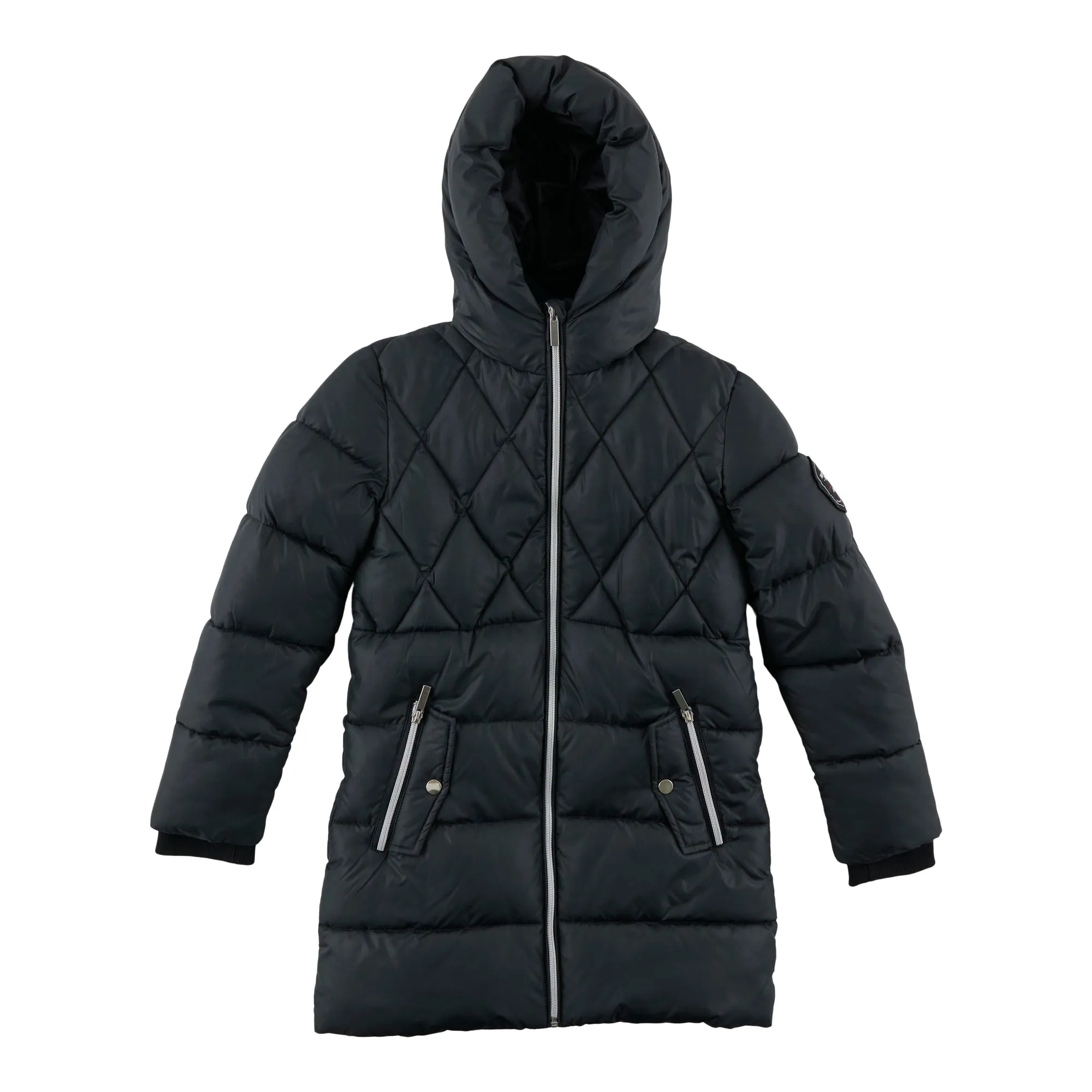 Mountain Ridge Girl's Quilted Parka Jacket