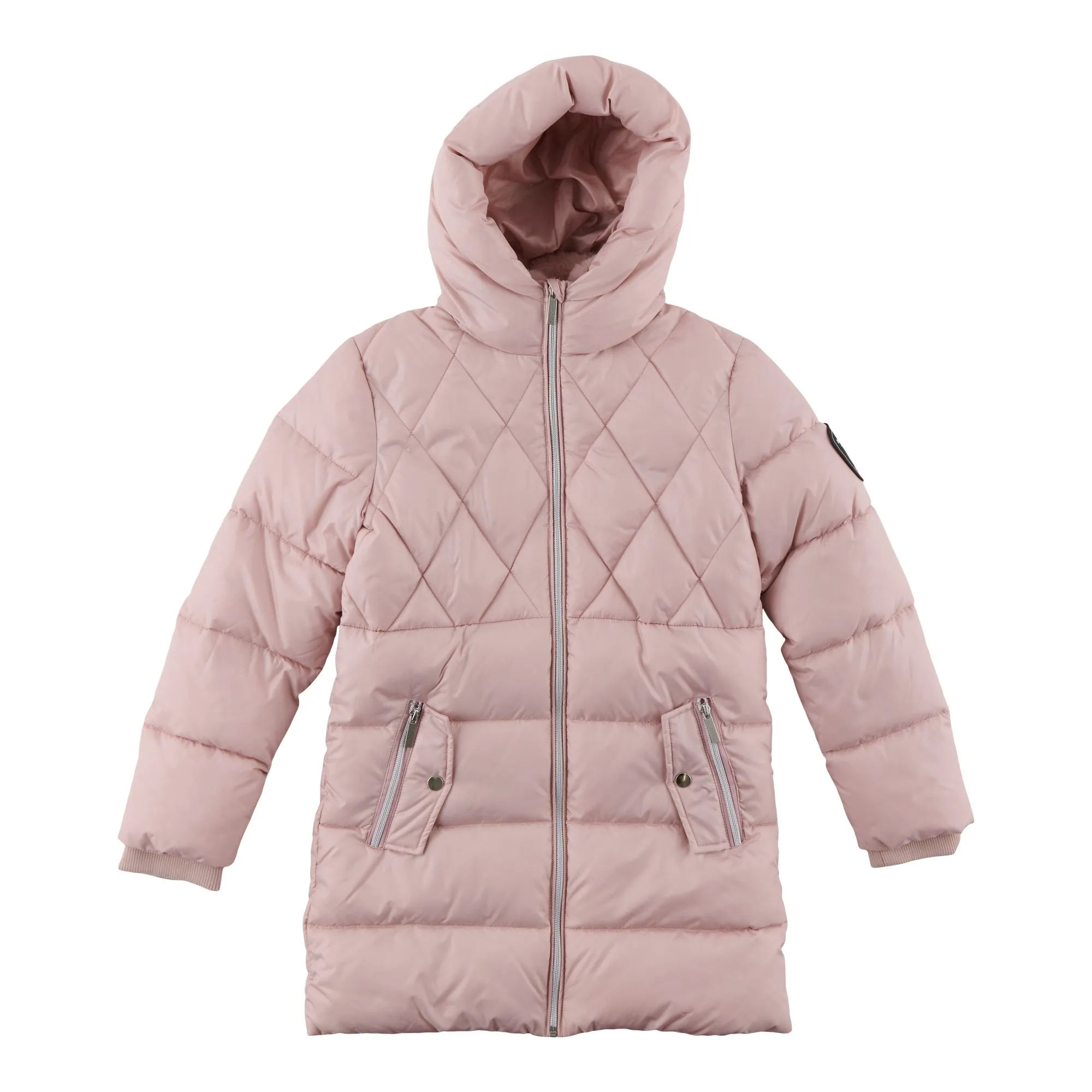 Mountain Ridge Girl's Quilted Parka Jacket