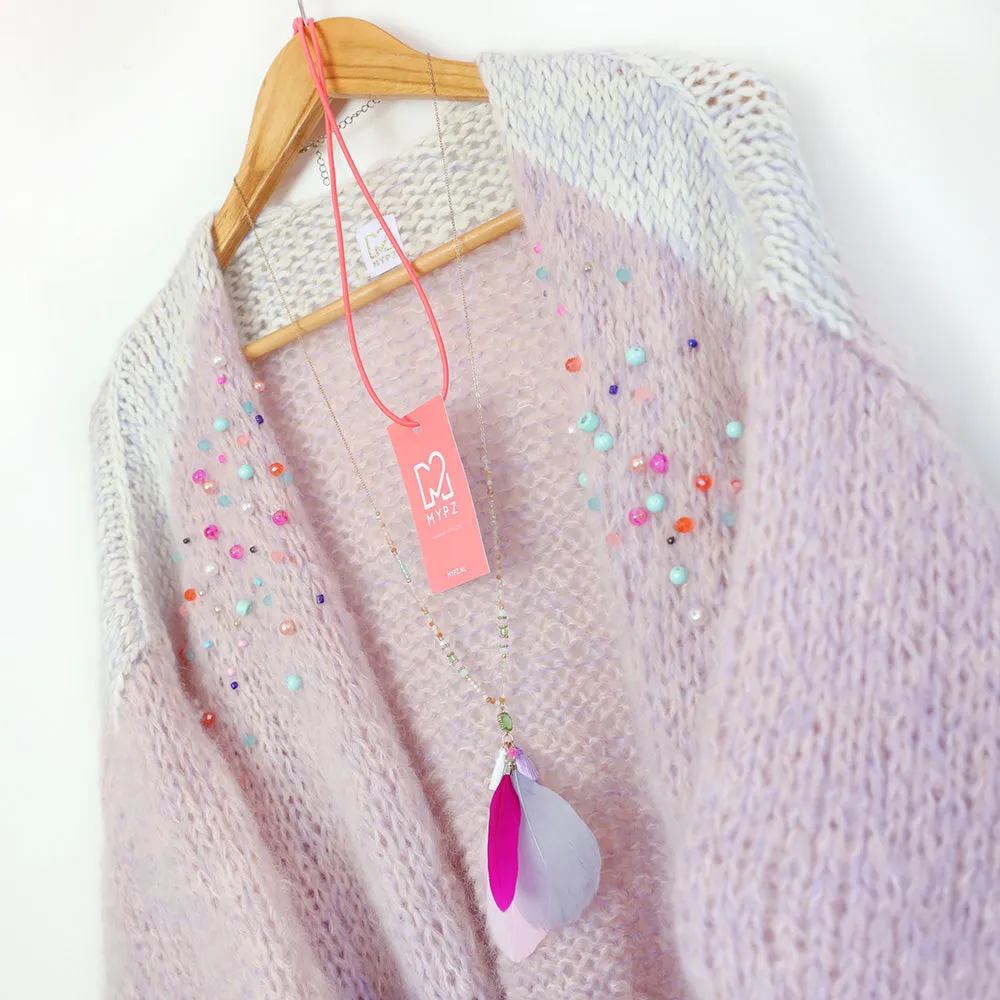 MYPZ Light Mohair-Alpaca Cardigan Jewel