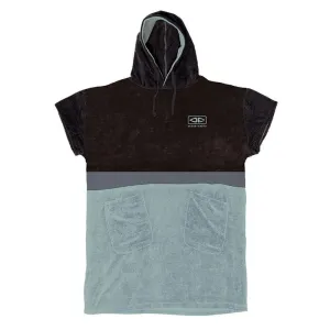 Ocean & Earth Strike Hooded Poncho Sea Mist