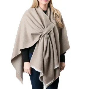 Oversized Keyhole Wrap