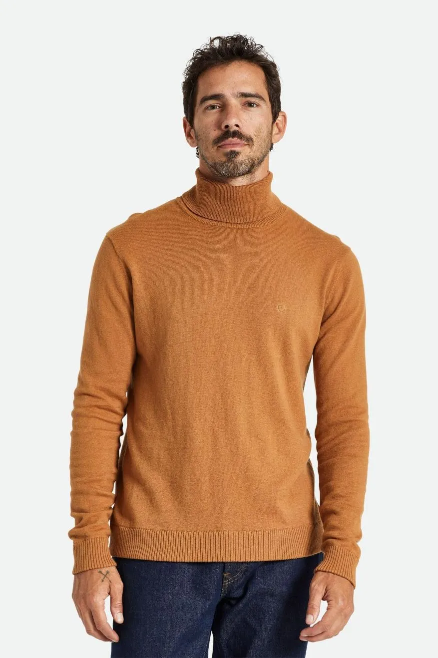 Reserve Cashmere L/S Turtleneck - Lion