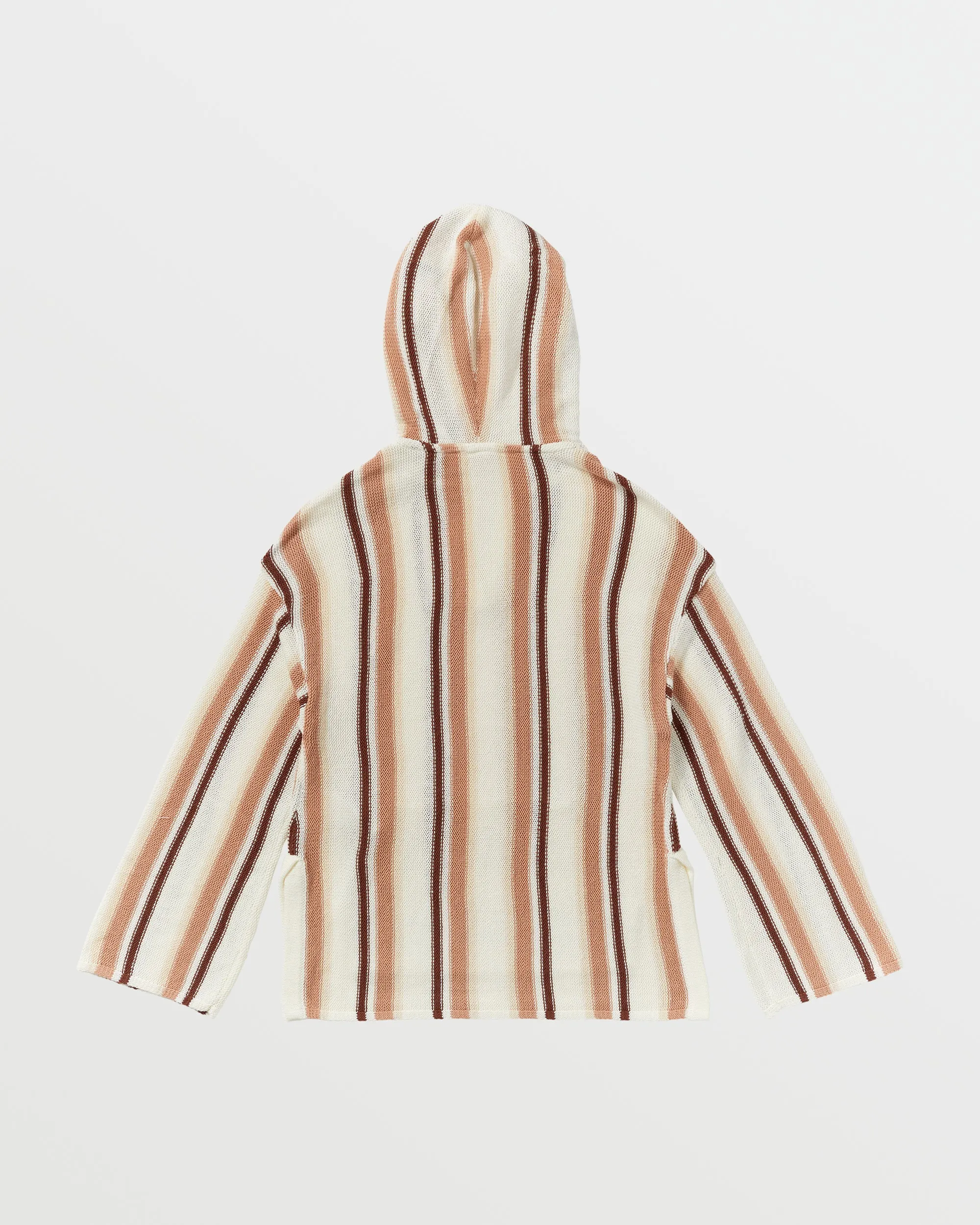 Rosarito Poncho - Cafe Creme Lounge Stripe