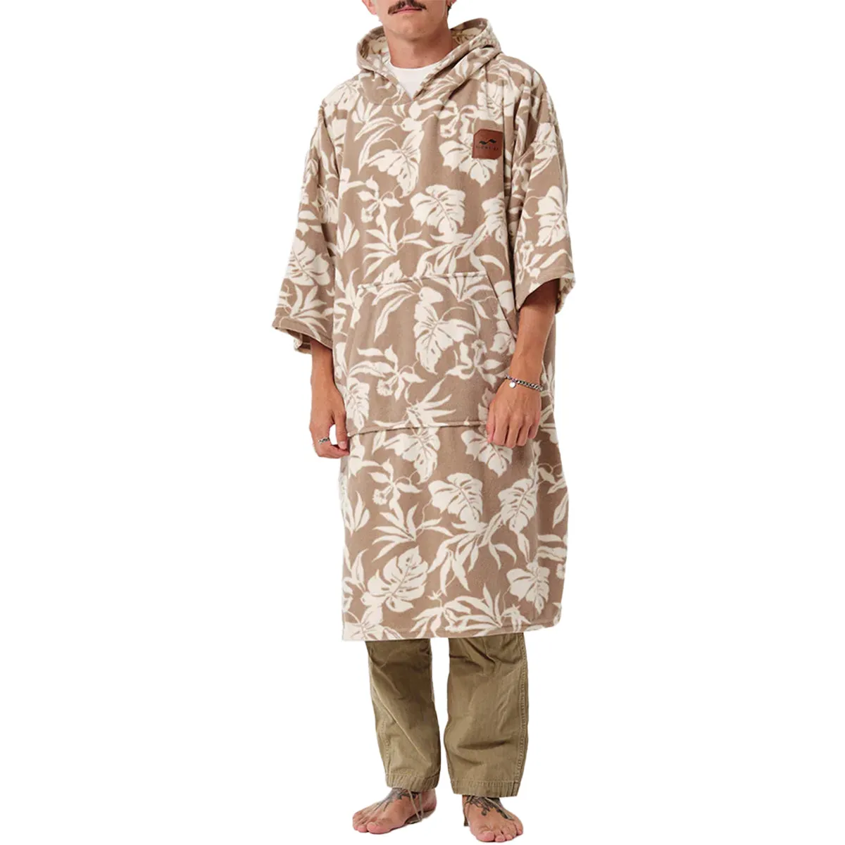 Slowtide Hauke Chilling Fleece Hooded Changing Poncho